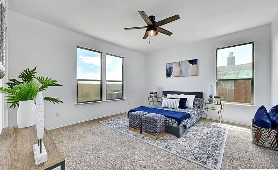 Master bedroom renovation